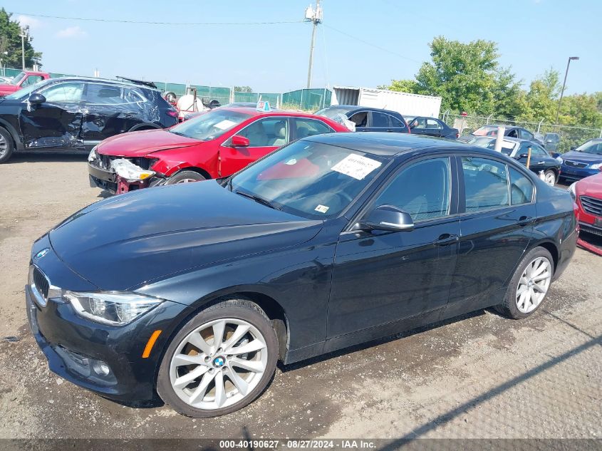 2018 BMW 320I xDrive VIN: WBA8A3C51JA067448 Lot: 40190627