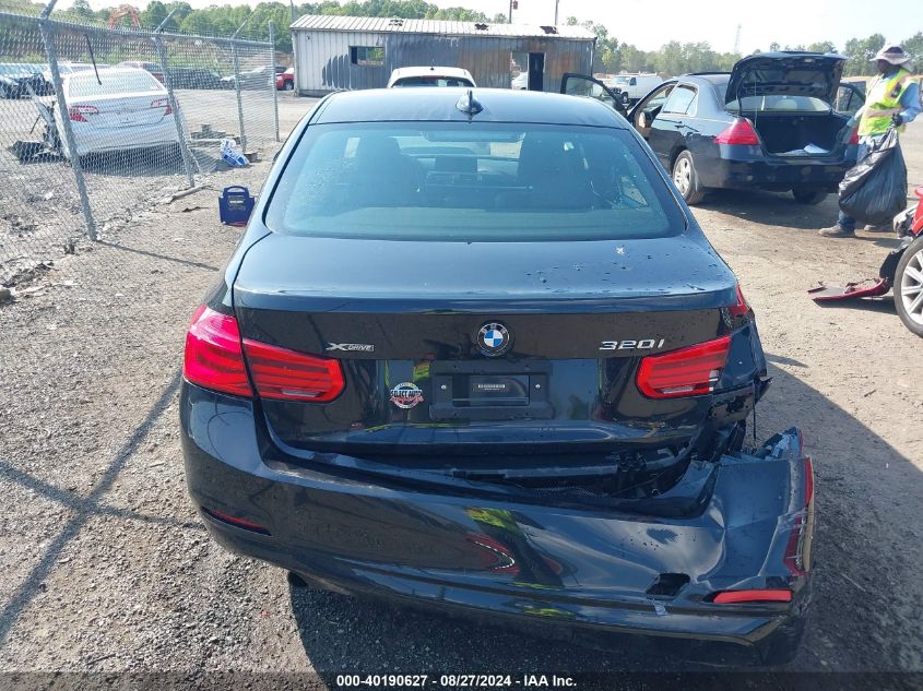 2018 BMW 320I xDrive VIN: WBA8A3C51JA067448 Lot: 40190627