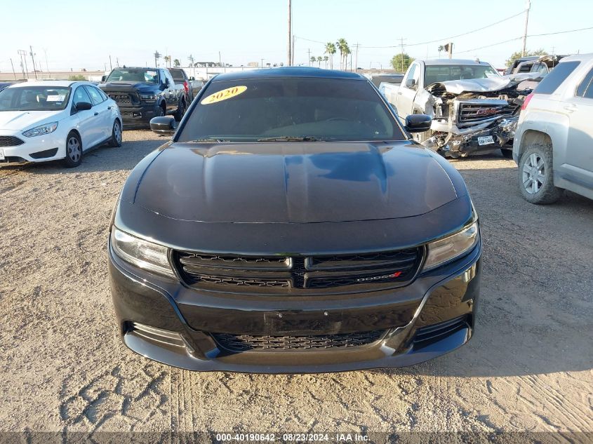 2020 Dodge Charger Sxt Rwd VIN: 2C3CDXBG2LH117121 Lot: 40190642