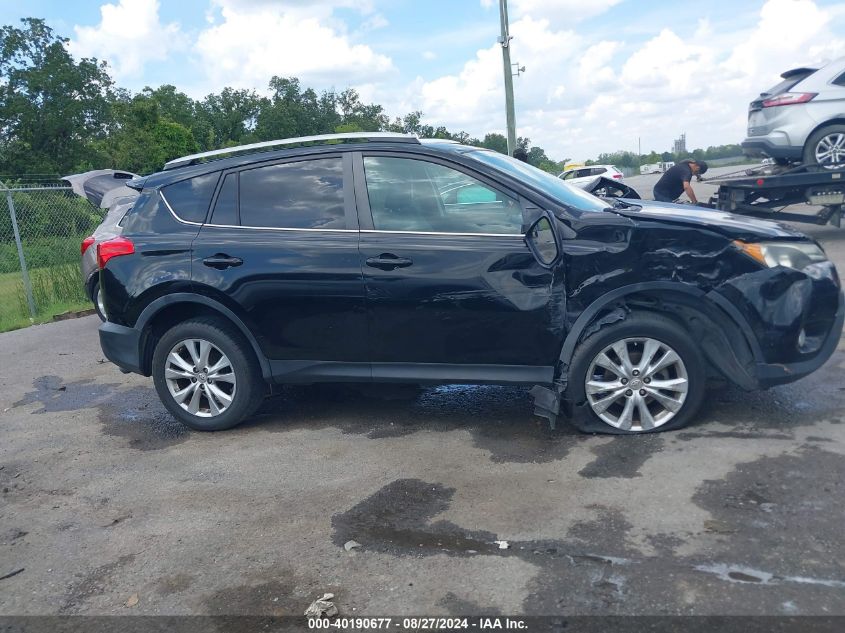 2014 Toyota Rav4 Limited VIN: 2T3YFREV7EW080491 Lot: 40190677