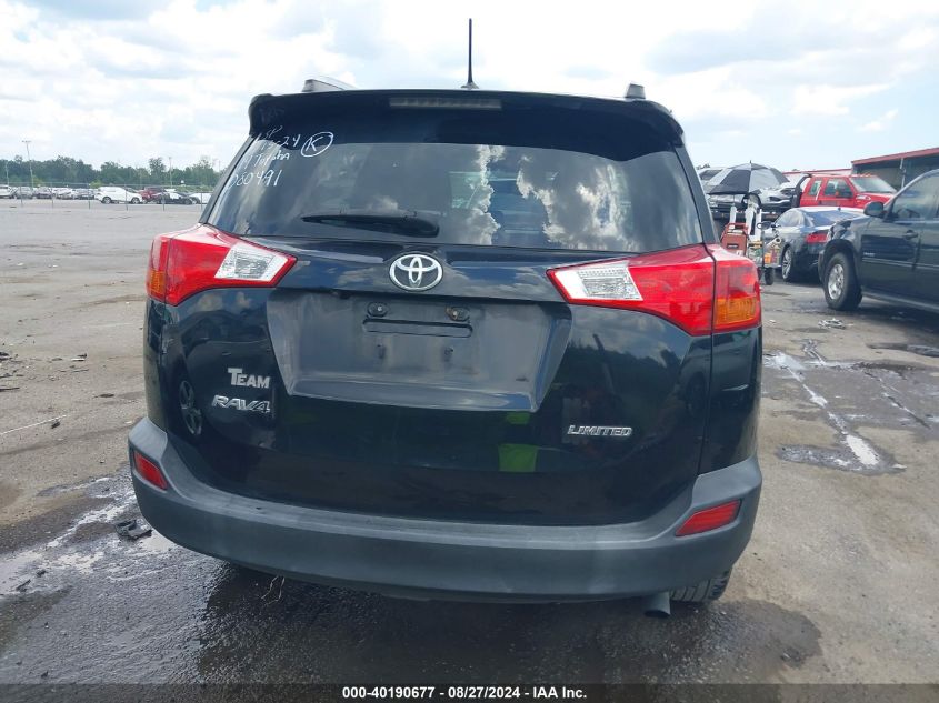 2014 Toyota Rav4 Limited VIN: 2T3YFREV7EW080491 Lot: 40190677