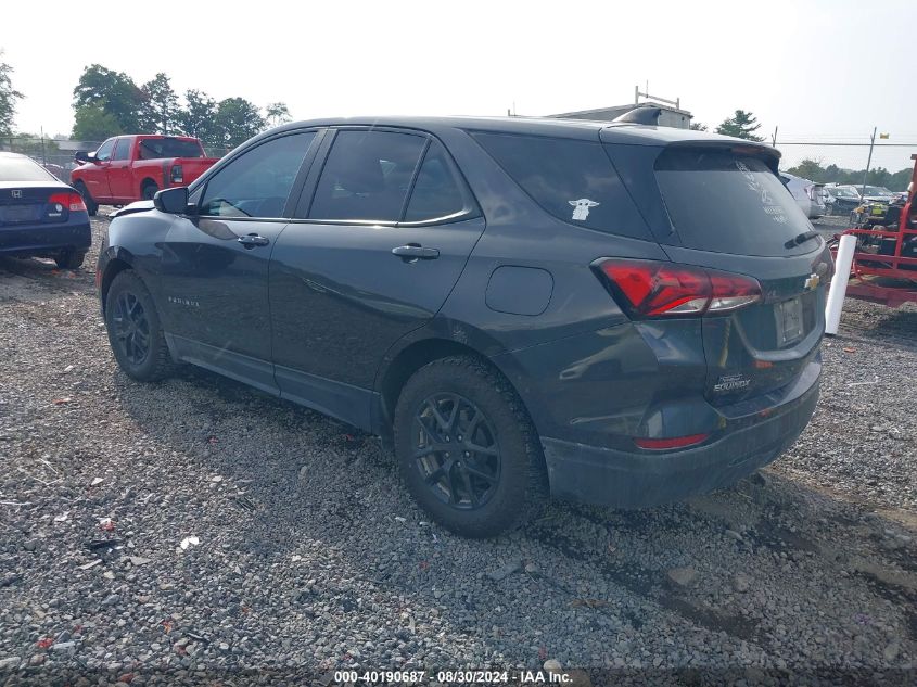 2022 CHEVROLET EQUINOX FWD LS - 3GNAXHEV4NS242610