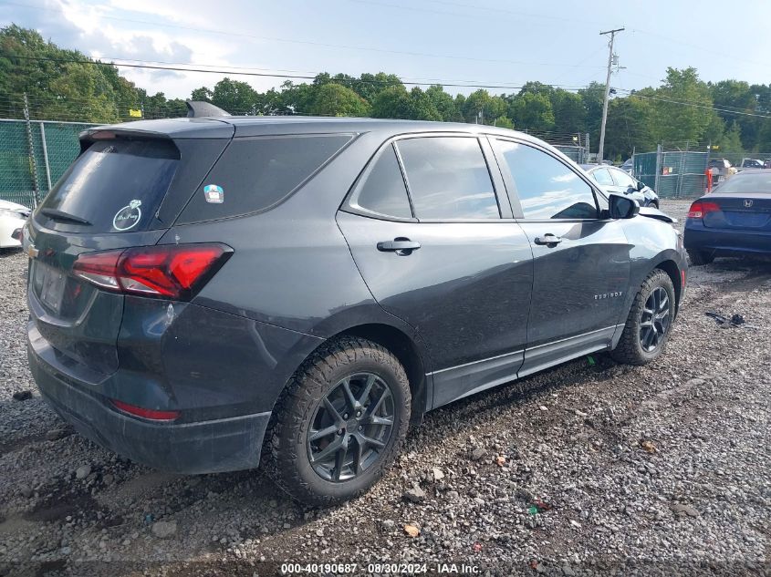 2022 CHEVROLET EQUINOX FWD LS - 3GNAXHEV4NS242610