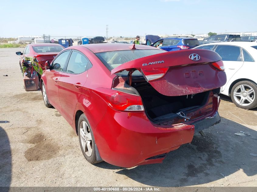 KMHDH4AE4DU527240 2013 Hyundai Elantra Gls