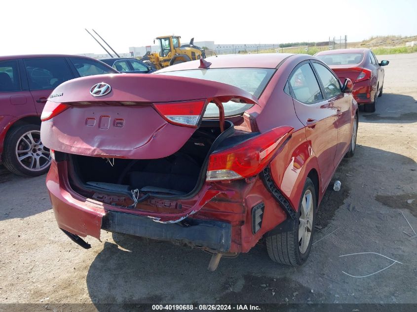 KMHDH4AE4DU527240 2013 Hyundai Elantra Gls