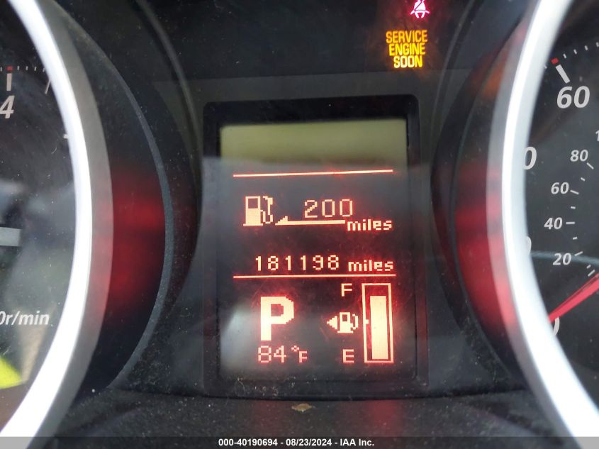 2011 Mitsubishi Lancer Es VIN: JA32U2FU7BU013065 Lot: 40190694