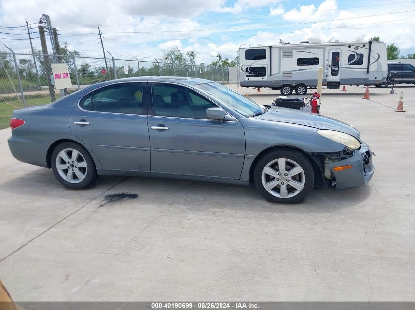 2005 Lexus Es 330 VIN: JTHBA30G755097064 Lot: 40190699