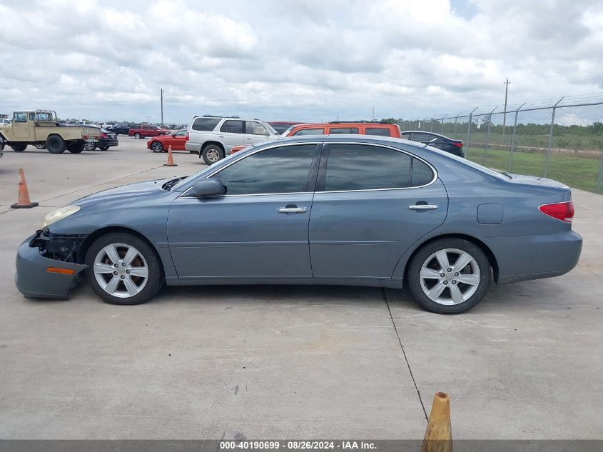 2005 Lexus Es 330 VIN: JTHBA30G755097064 Lot: 40190699