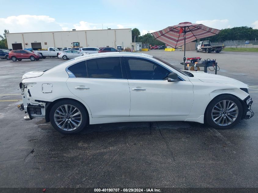 2019 Infiniti Q50 3.0T Luxe VIN: JN1EV7AP7KM543498 Lot: 40190707