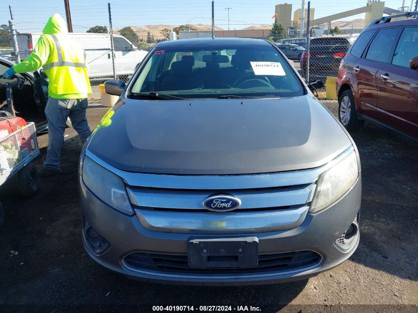 2012 Ford Fusion Se VIN: 3FAHP0HA7CR302276 Lot: 40190714