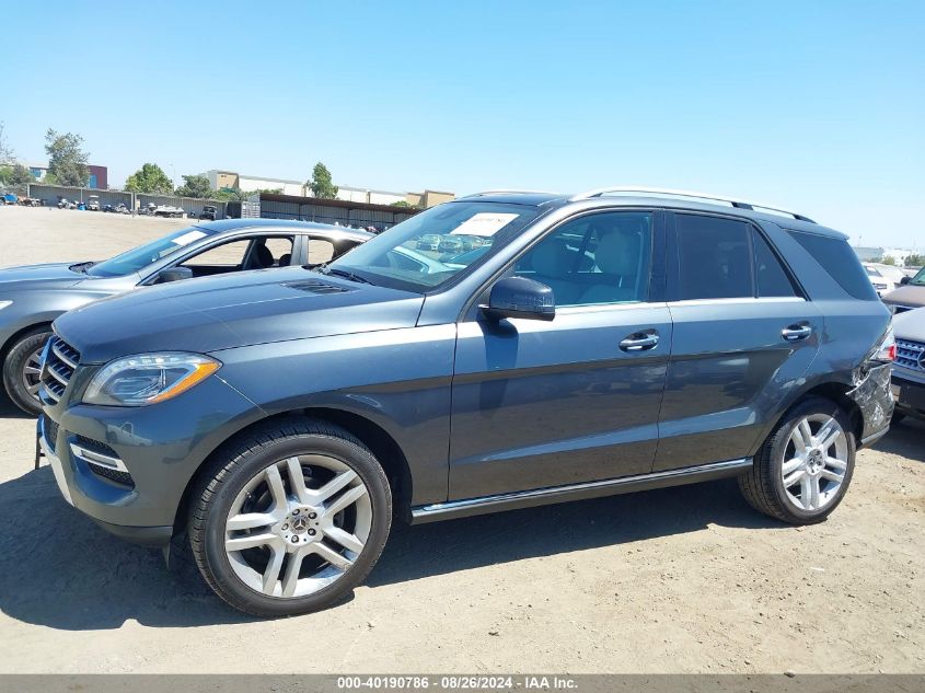 2014 Mercedes-Benz Ml 350 4Matic VIN: 4JGDA5HB3EA276297 Lot: 40190786