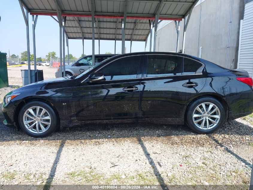 2015 Infiniti Q50 Premium VIN: JN1BV7AR7FM392141 Lot: 40190804