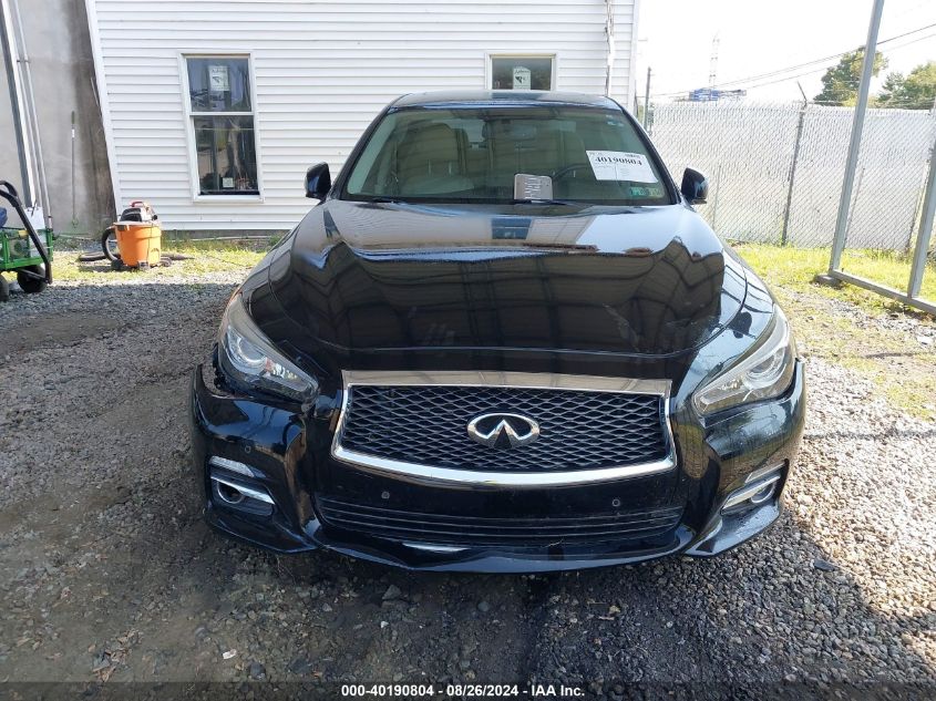 2015 Infiniti Q50 Premium VIN: JN1BV7AR7FM392141 Lot: 40190804