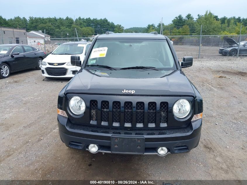 2017 Jeep Patriot High Altitude 4X4 VIN: 1C4NJRFB6HD196238 Lot: 40190810