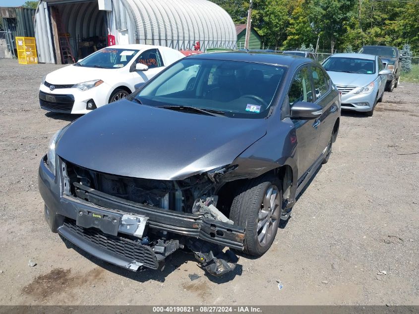 2015 Nissan Sentra Sr VIN: 3N1AB7AP3FY346399 Lot: 40190821