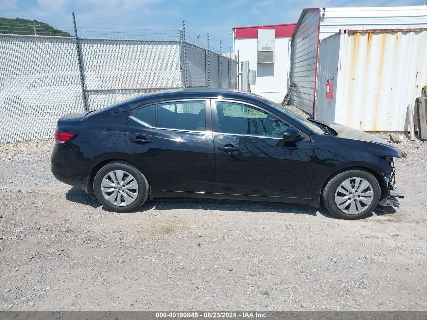 2022 Nissan Sentra S Xtronic Cvt VIN: 3N1AB8BV9NY259611 Lot: 40190845