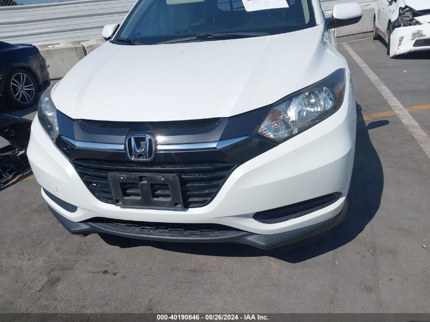 2018 Honda Hr-V Lx VIN: 3CZRU5H37JM719276 Lot: 40190846