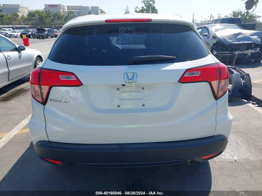 2018 Honda Hr-V Lx VIN: 3CZRU5H37JM719276 Lot: 40190846