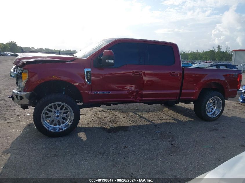 2017 Ford F-250 Lariat VIN: 1FT7W2BTXHEC00771 Lot: 40190847