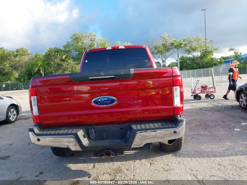 2017 Ford F-250 Lariat VIN: 1FT7W2BTXHEC00771 Lot: 40190847