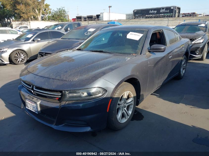 2C3CDXBG4GH163586 2016 DODGE CHARGER - Image 2