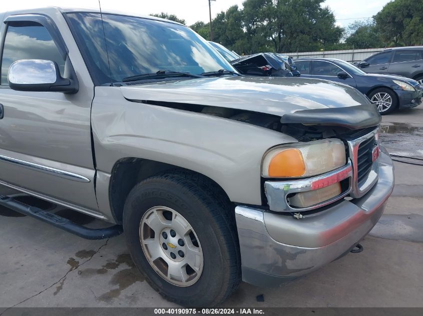 2002 GMC Sierra 1500 Sle VIN: 2GTEC19VX21335405 Lot: 40190975