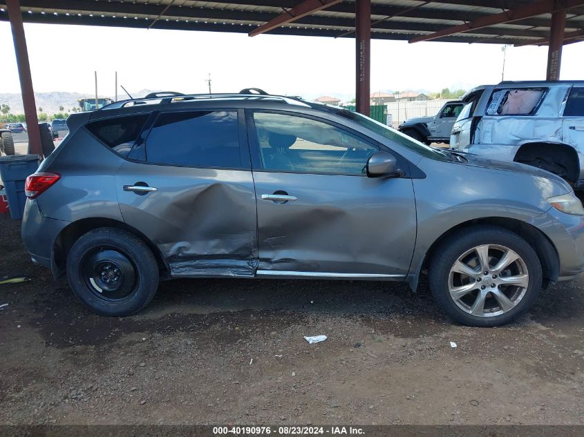 2014 Nissan Murano Le VIN: JN8AZ1MW6EW520145 Lot: 40190976