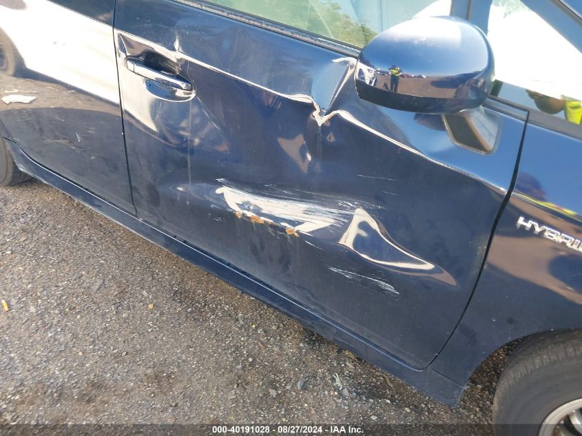 2012 Toyota Prius Two VIN: JTDKN3DU6C1571175 Lot: 40191028