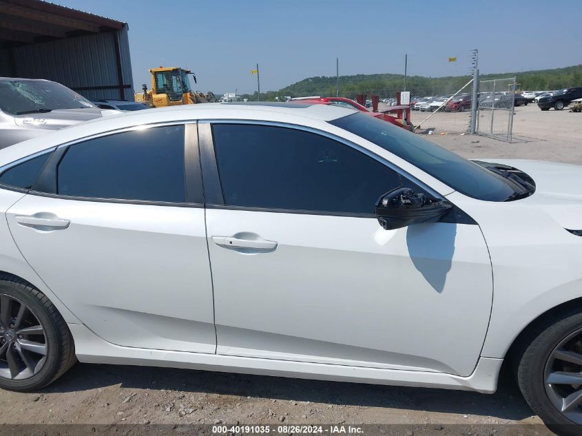 2019 Honda Civic Ex-L VIN: 19XFC1F79KE008202 Lot: 40191035