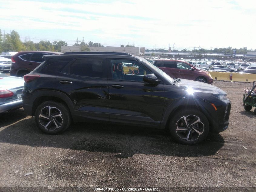 2021 Chevrolet Trailblazer Awd Rs VIN: KL79MUSL9MB045505 Lot: 40191036