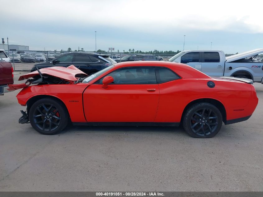 2022 Dodge Challenger R/T VIN: 2C3CDZBT3NH117673 Lot: 40191051