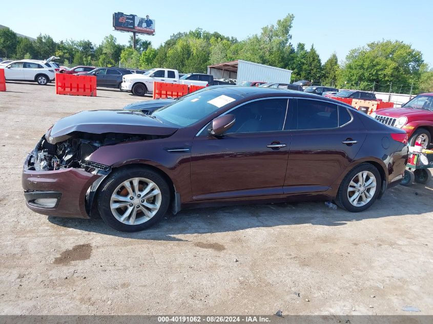 2013 Kia Optima Ex VIN: 5XXGN4A74DG226873 Lot: 40191062