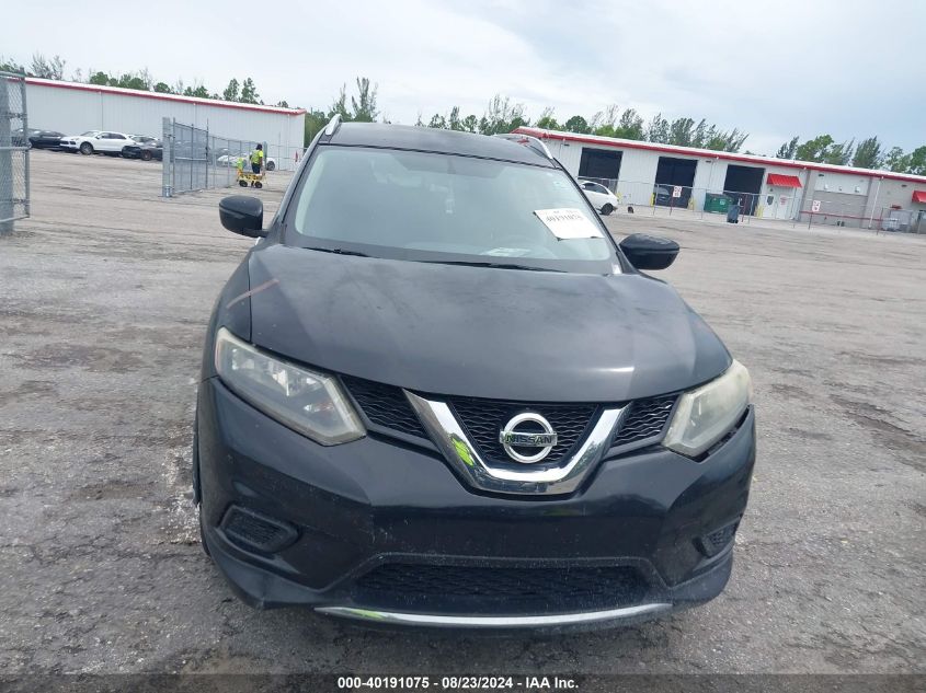 2016 Nissan Rogue Sv VIN: KNMAT2MT6GP614872 Lot: 40191075