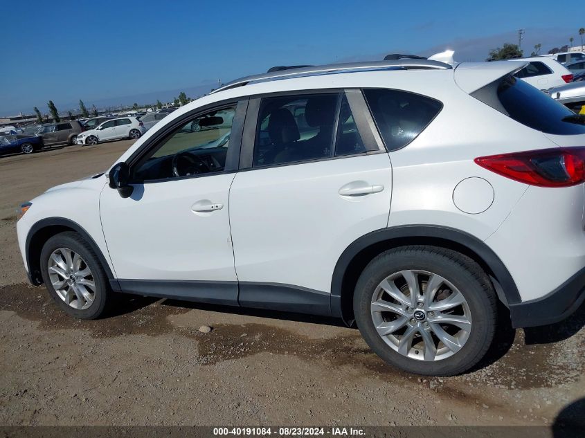 2015 Mazda Cx-5 Grand Touring VIN: JM3KE4DYXF0553322 Lot: 40191084