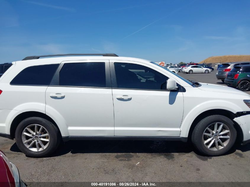 2017 Dodge Journey Sxt VIN: 3C4PDCBG8HT526602 Lot: 40191086