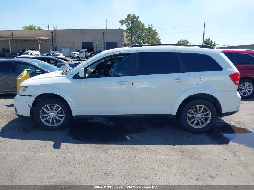 2017 Dodge Journey Sxt VIN: 3C4PDCBG8HT526602 Lot: 40191086