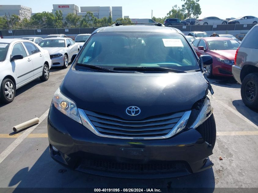 2014 Toyota Sienna Xle V6 8 Passenger VIN: 5TDYK3DC2ES451499 Lot: 40191095