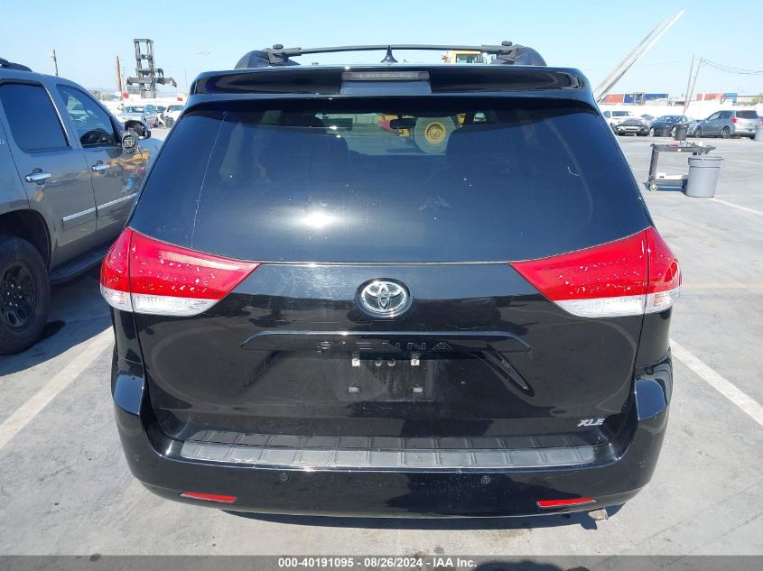 5TDYK3DC2ES451499 2014 Toyota Sienna Xle V6 8 Passenger