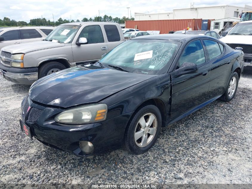 2008 Pontiac Grand Prix VIN: 2G2WP552681104655 Lot: 40191106