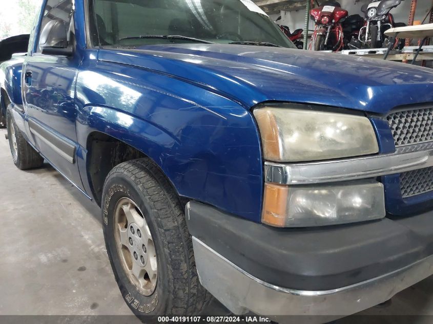 2004 Chevrolet Silverado 1500 Ls VIN: 1GCEC14T54Z158214 Lot: 40191107