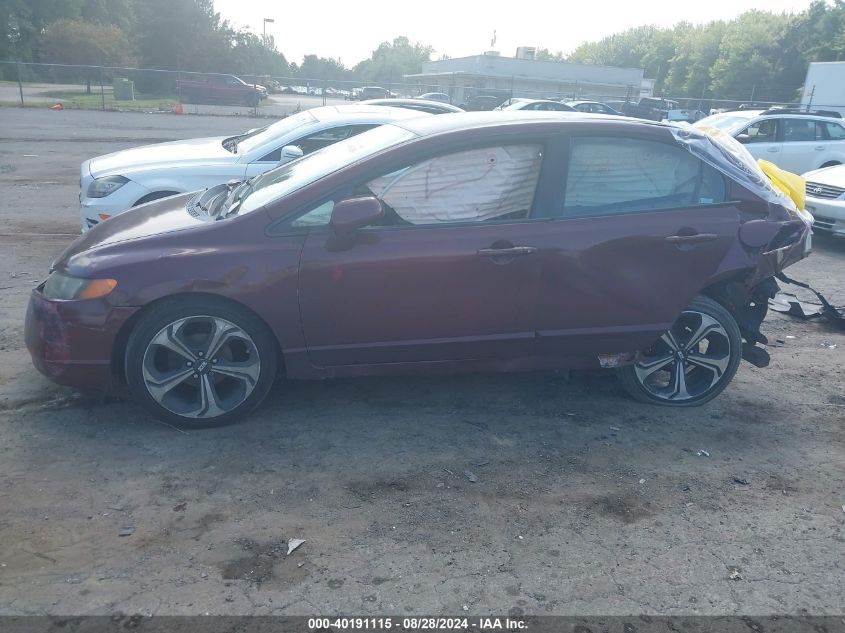 2008 Honda Civic Sdn Lx VIN: 1HGFA16568L014268 Lot: 40191115