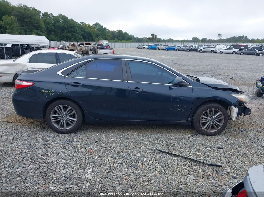 2015 Toyota Camry Se VIN: 4T1BF1FK6FU078527 Lot: 40191152