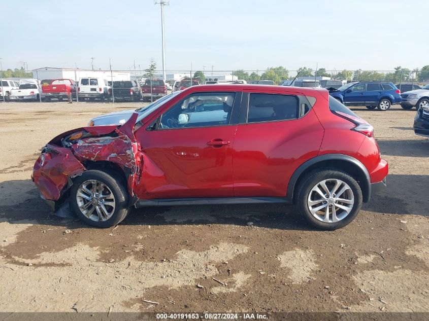 2015 Nissan Juke Sl VIN: JN8AF5MV0FT554995 Lot: 40191153