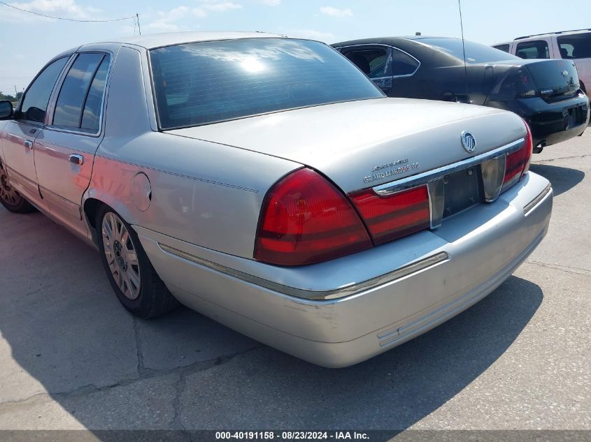 2005 Mercury Grand Marquis Gs VIN: 2MEFM74W65X645636 Lot: 40191158