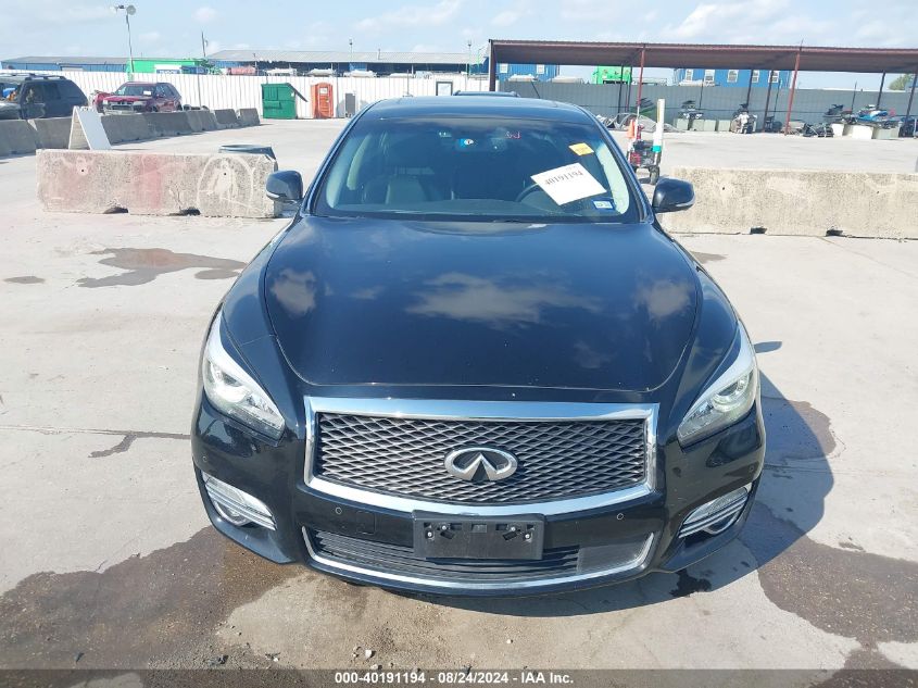 2015 Infiniti Q70L 3.7 VIN: JN1BY1PP8FM601817 Lot: 40191194