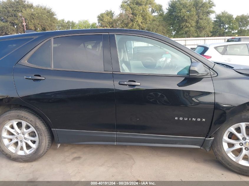 2019 Chevrolet Equinox Ls VIN: 2GNAXHEV2K6237674 Lot: 40191204