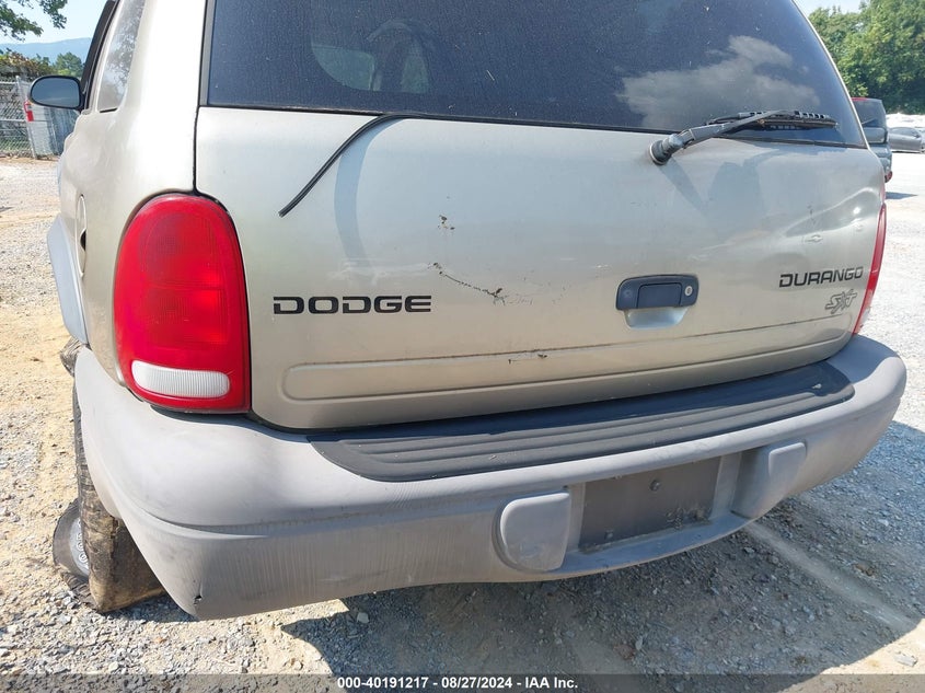 2003 Dodge Durango Sport/Sxt VIN: 1D4HS38N13F563724 Lot: 40191217