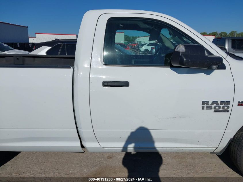 2022 Ram 1500 Classic Tradesman Regular Cab 4X2 8' Box VIN: 3C6JR6DT0NG356427 Lot: 40191230