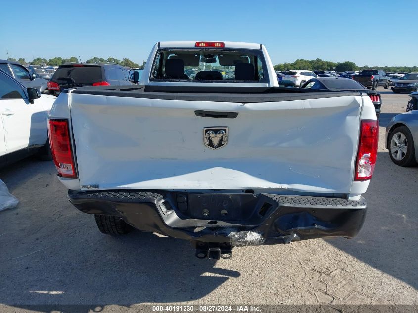 2022 Ram 1500 Classic Tradesman Regular Cab 4X2 8' Box VIN: 3C6JR6DT0NG356427 Lot: 40191230