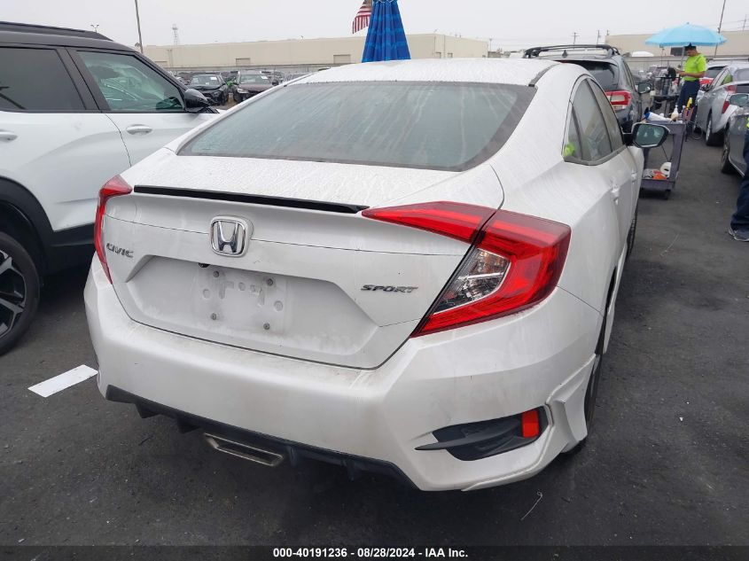 2019 Honda Civic Sport VIN: 19XFC2F84KE204417 Lot: 40191236